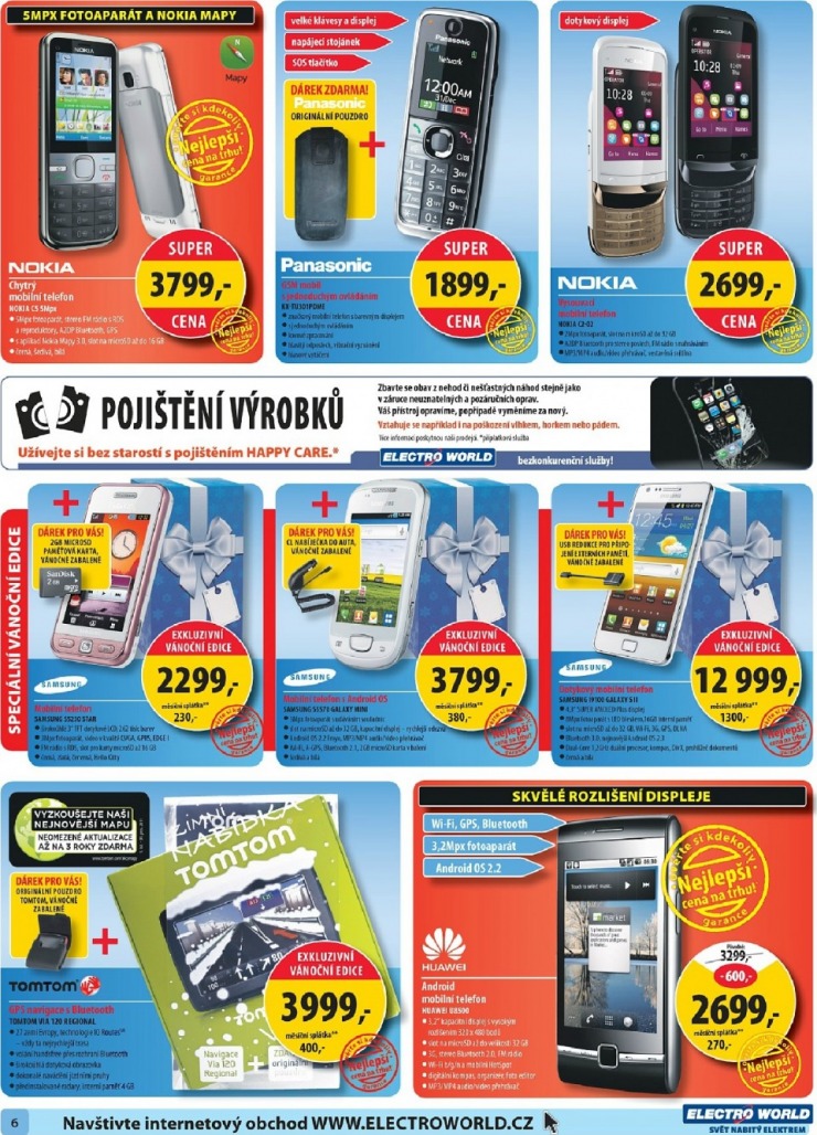 leták Electro World strana 1 leták Electro World strana 1