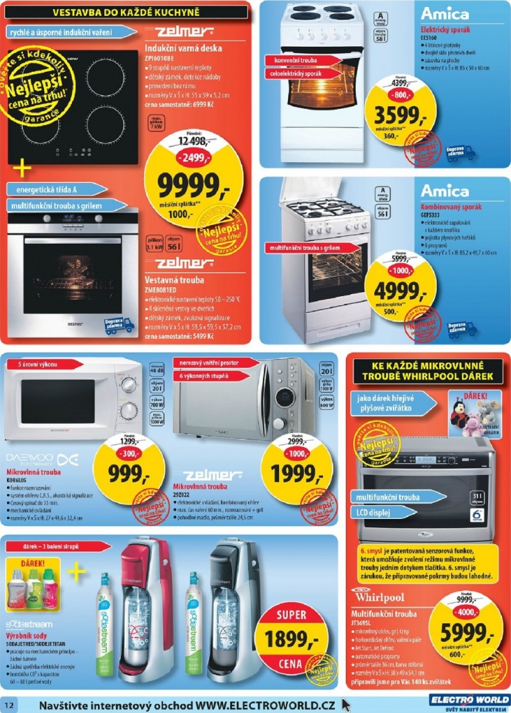 leták Electro World strana 1 leták Electro World strana 1