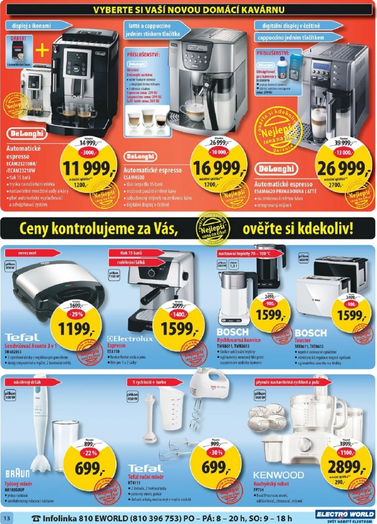 leták Electro World strana 1 leták Electro World strana 1