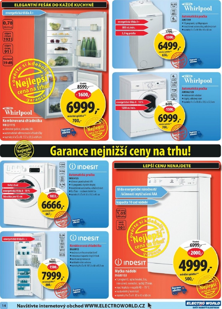 leták Electro World strana 1 leták Electro World strana 1