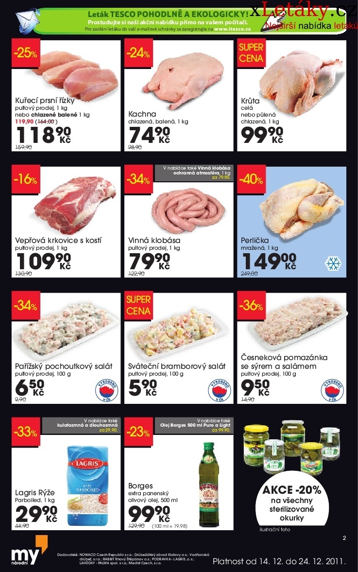 leták Tesco akční leták strana 1 leták Tesco akční leták strana 1