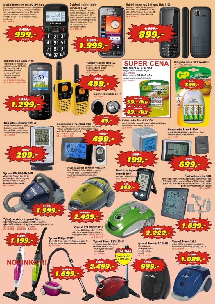 leták Elektro Spáčil strana 1 leták Elektro Spáčil strana 1