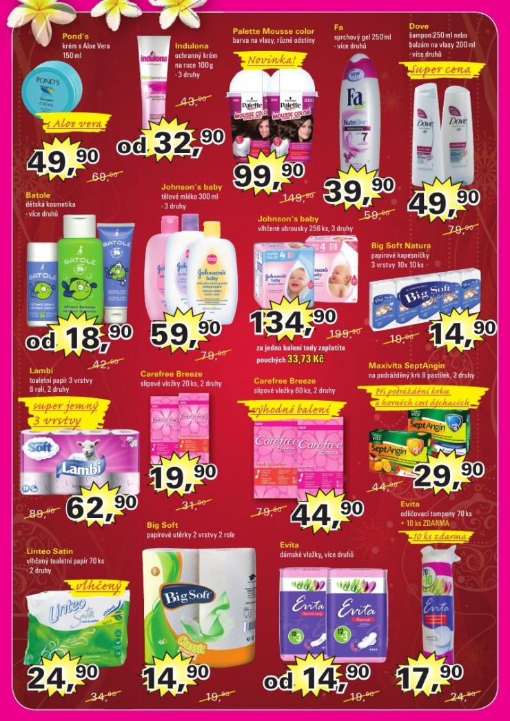leták Jasmín drogerie strana 1 leták Jasmín drogerie strana 1