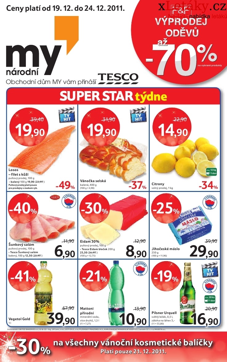 letk Tesco aktuln letk strana 1