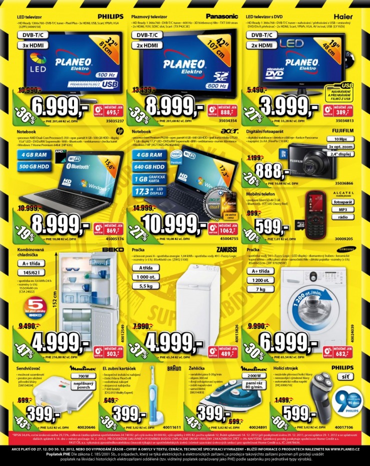 leták Planeo Elektro strana 1 leták Planeo Elektro strana 1