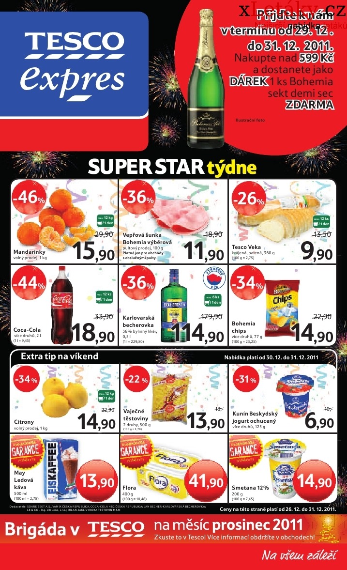 letk Tesco aktuln letk strana 1
