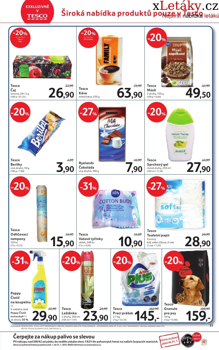 let�k Tesco ak�n� let�k strana 1