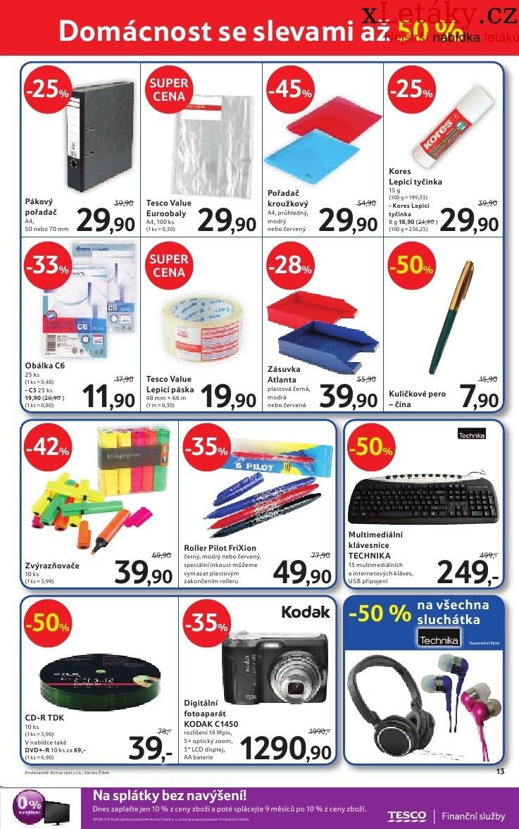 let�k Tesco ak�n� let�k strana 1