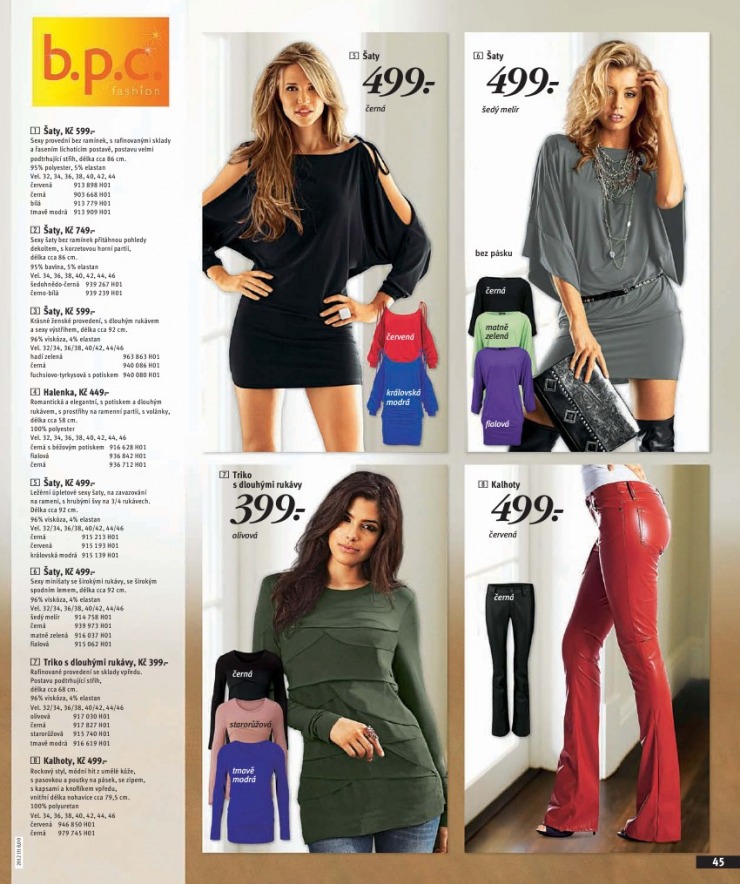 leták Bonprix strana 1 leták Bonprix strana 1