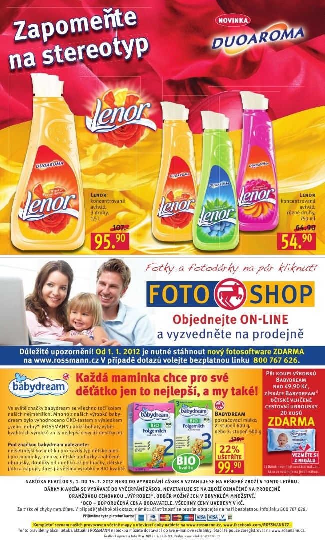 leták Rossmann strana 1 leták Rossmann strana 1