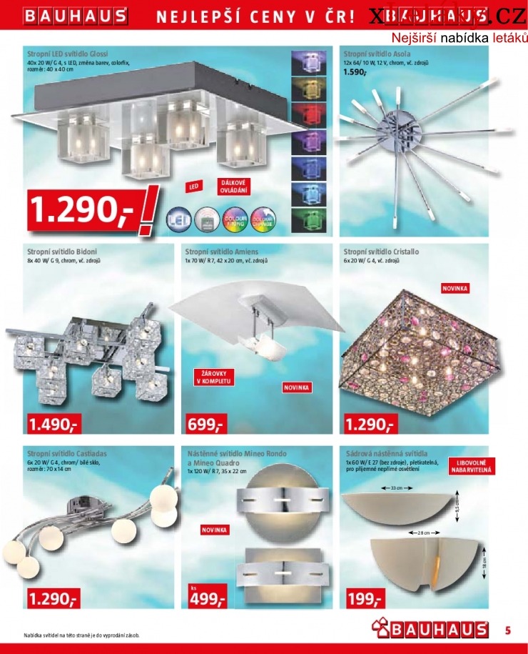 leták Bauhaus leták strana 1 leták Bauhaus leták strana 1