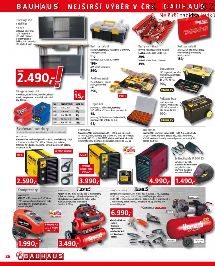 leták Bauhaus leták strana 1 leták Bauhaus leták strana 1