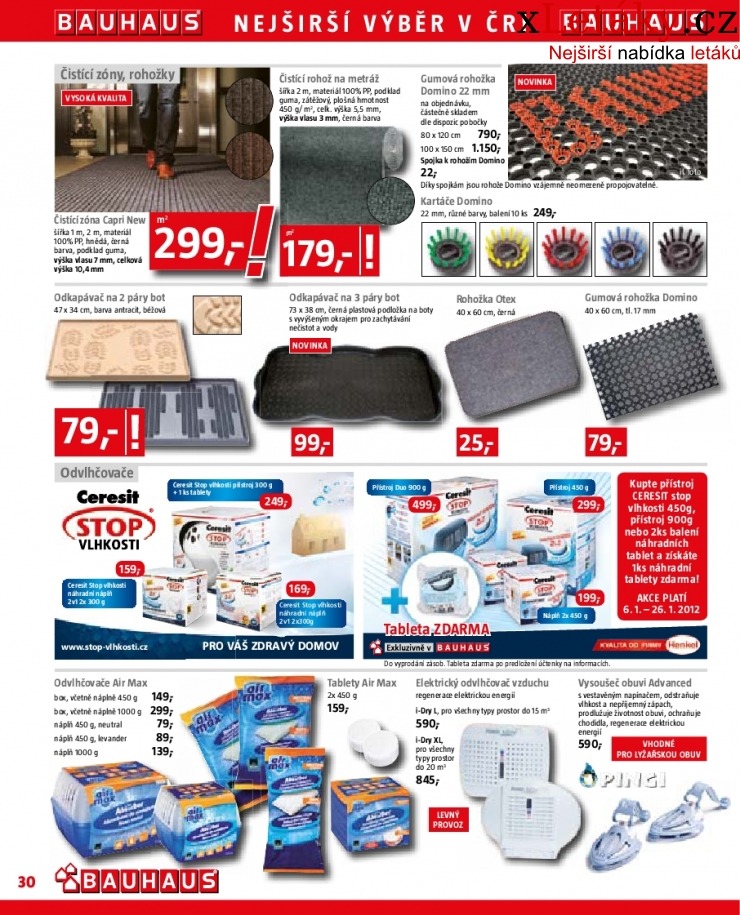 leták Bauhaus leták strana 1 leták Bauhaus leták strana 1