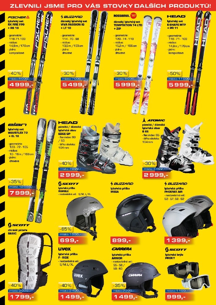 leták Sportisimo strana 1 leták Sportisimo strana 1
