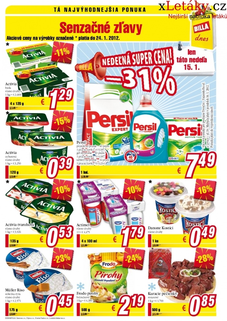 let�k Billa aktu�ln� let�k strana 1