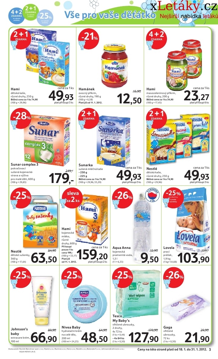 leták Tesco akční leták strana 1 leták Tesco akční leták strana 1