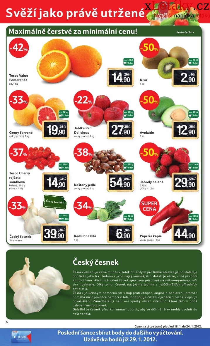 leták Tesco akční leták strana 1 leták Tesco akční leták strana 1