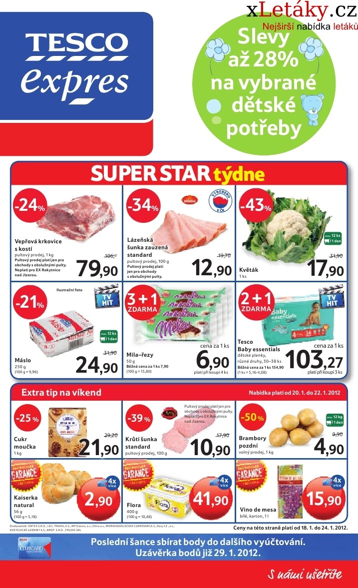 letk Tesco aktuln letk strana 1