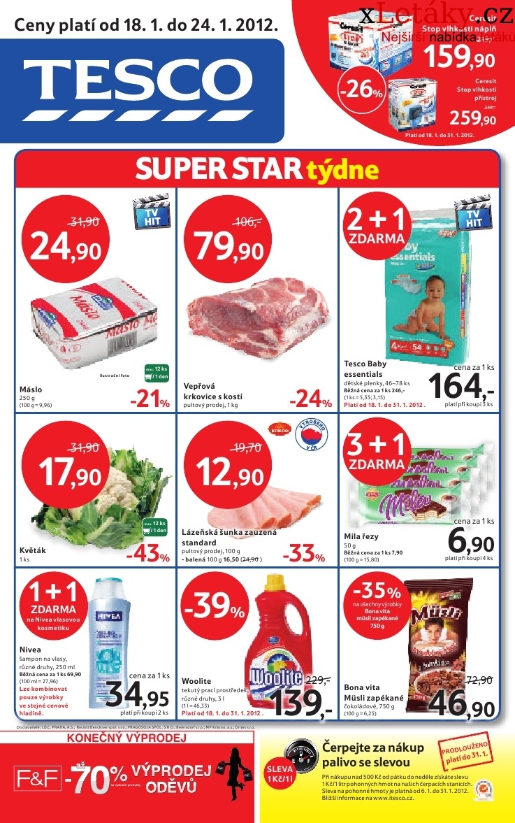 leták Tesco leták strana 1 leták Tesco leták strana 1