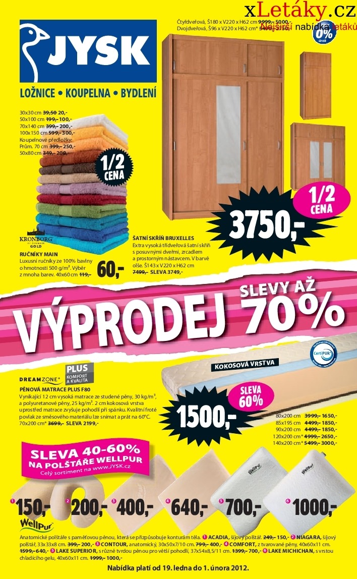 leták Jysk leták strana 1 leták Jysk leták strana 1