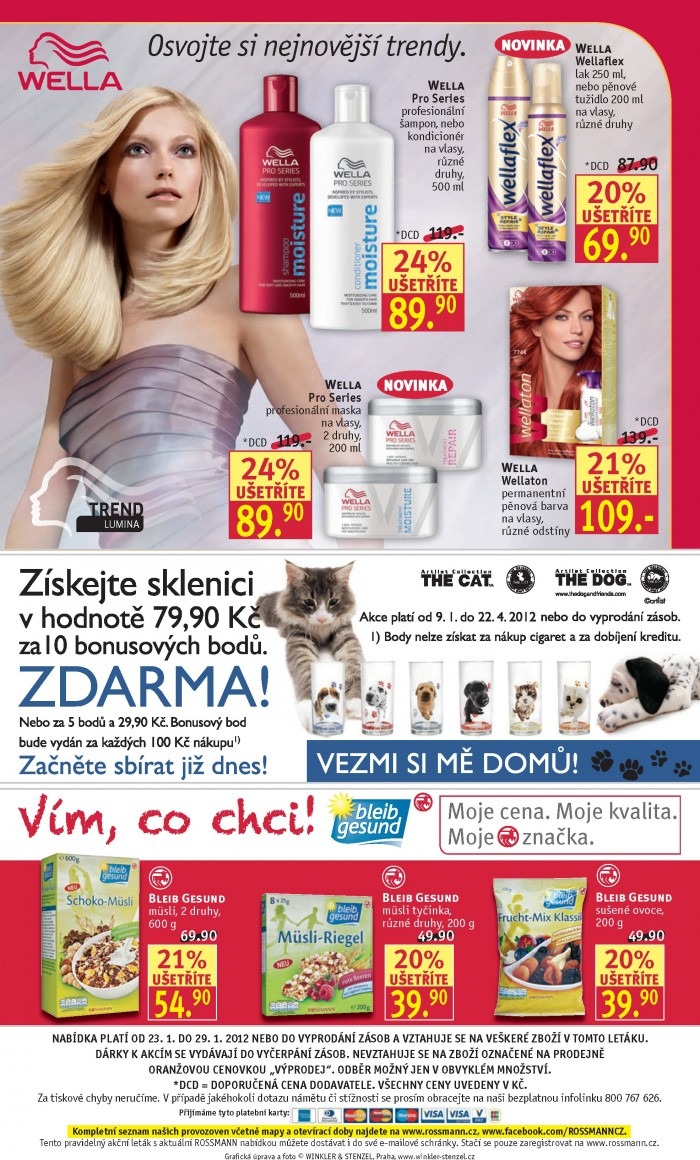 leták Rossmann strana 1 leták Rossmann strana 1