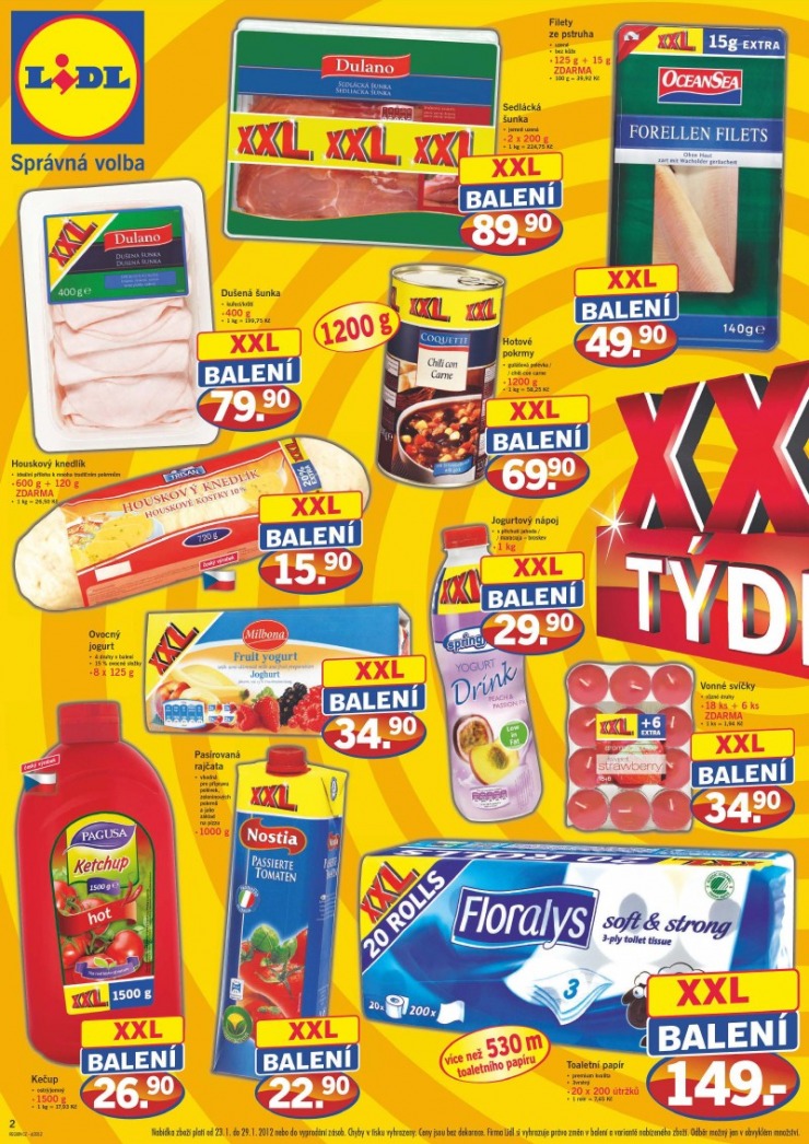 leták Lidl strana 1 leták Lidl strana 1