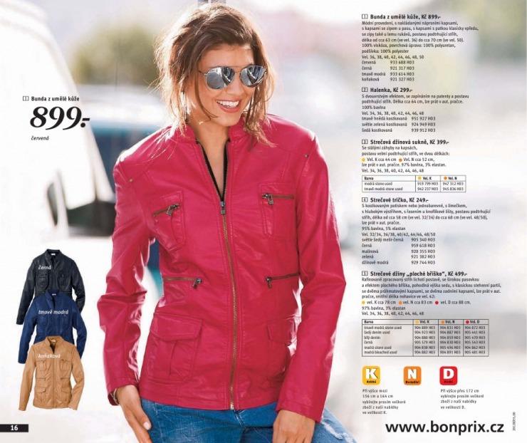 leták Bonprix strana 1 leták Bonprix strana 1