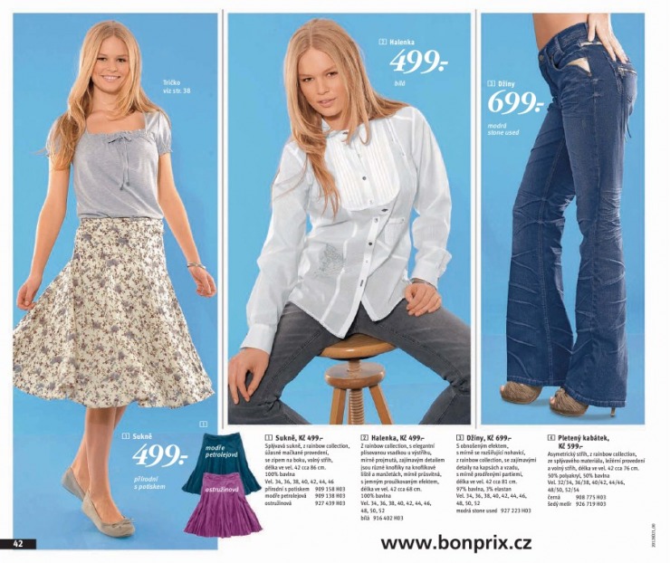 leták Bonprix strana 1 leták Bonprix strana 1