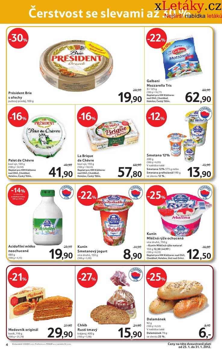 leták Tesco akční leták strana 1 leták Tesco akční leták strana 1