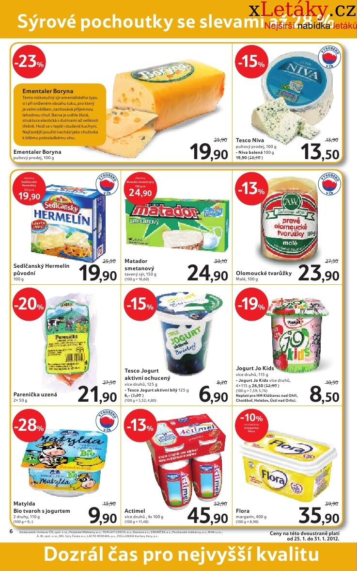 leták Tesco akční leták strana 1 leták Tesco akční leták strana 1