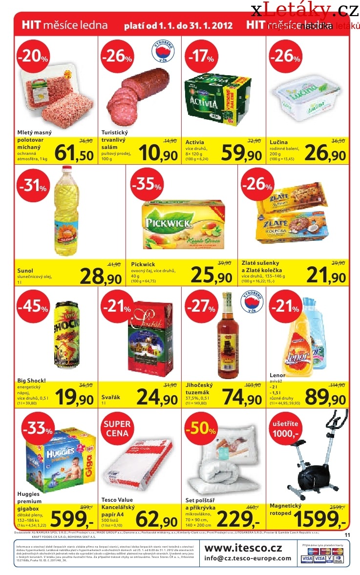 leták Tesco akční leták strana 1 leták Tesco akční leták strana 1