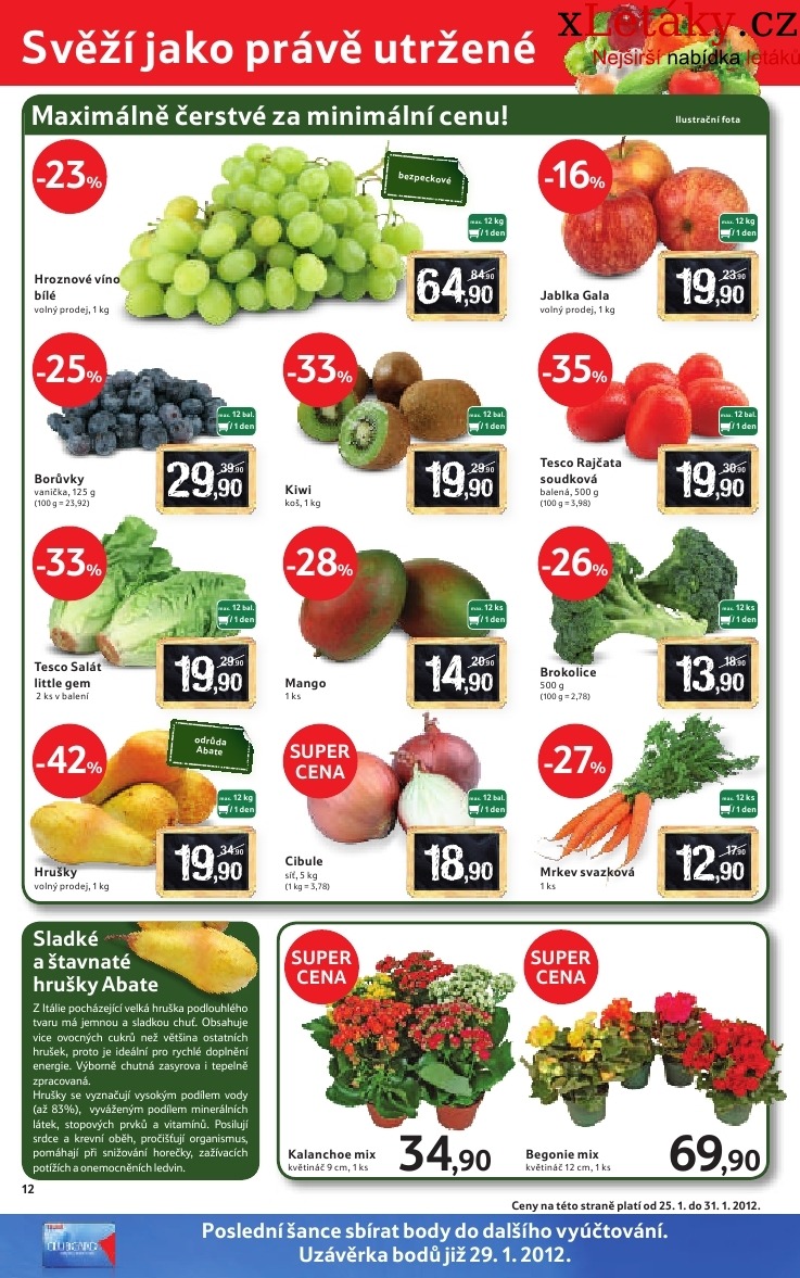 leták Tesco akční leták strana 1 leták Tesco akční leták strana 1