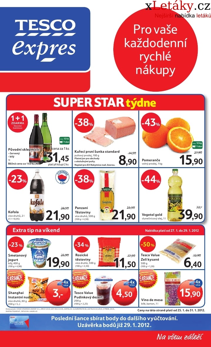 letk Tesco letk strana 1