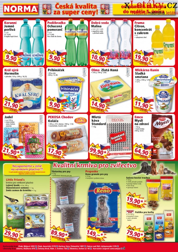 leták Norma aktuální leták strana 1 leták Norma aktuální leták strana 1