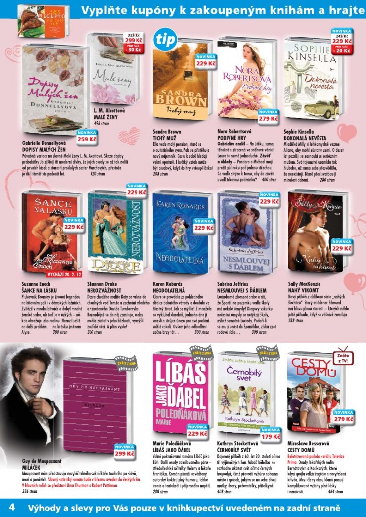 leták Knižní klenoty strana 1 leták Knižní klenoty strana 1