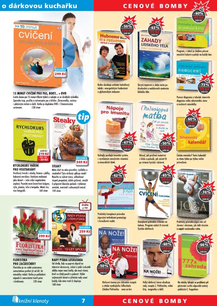 leták Knižní klenoty strana 1 leták Knižní klenoty strana 1