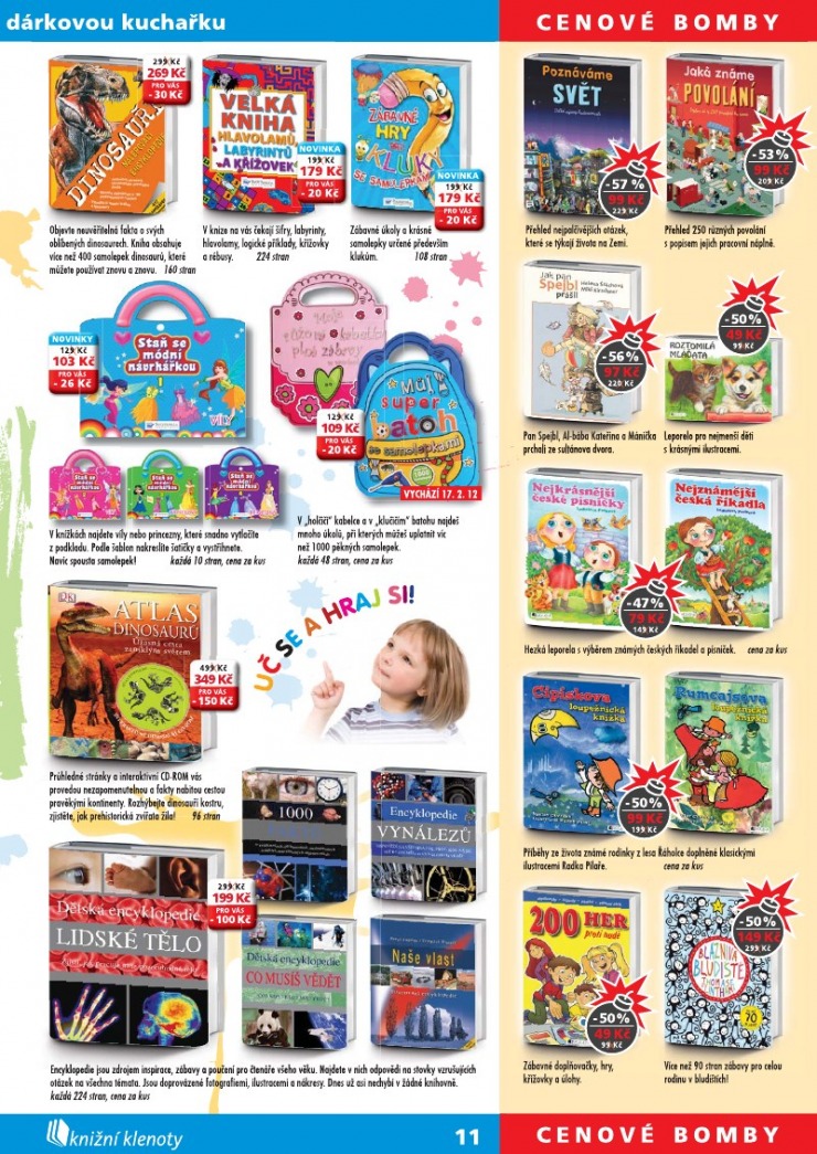 leták Knižní klenoty strana 1 leták Knižní klenoty strana 1