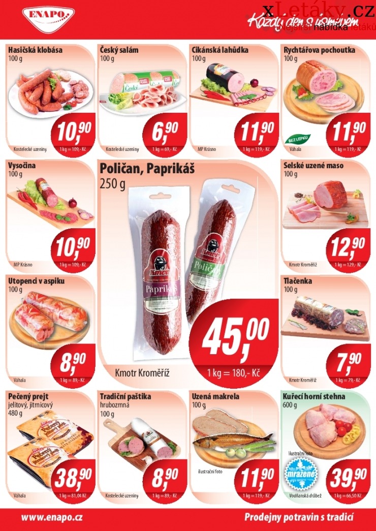 leták ENAPO akční leták strana 1 leták ENAPO akční leták strana 1