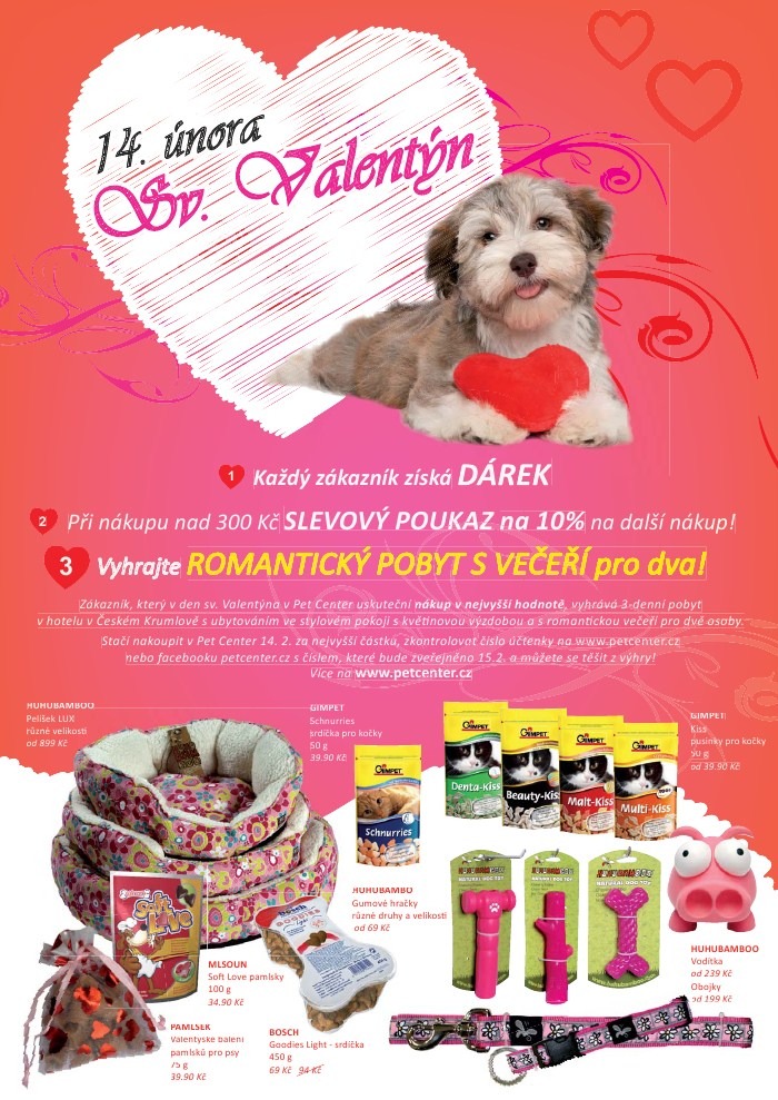 leták Pet Center strana 1 leták Pet Center strana 1