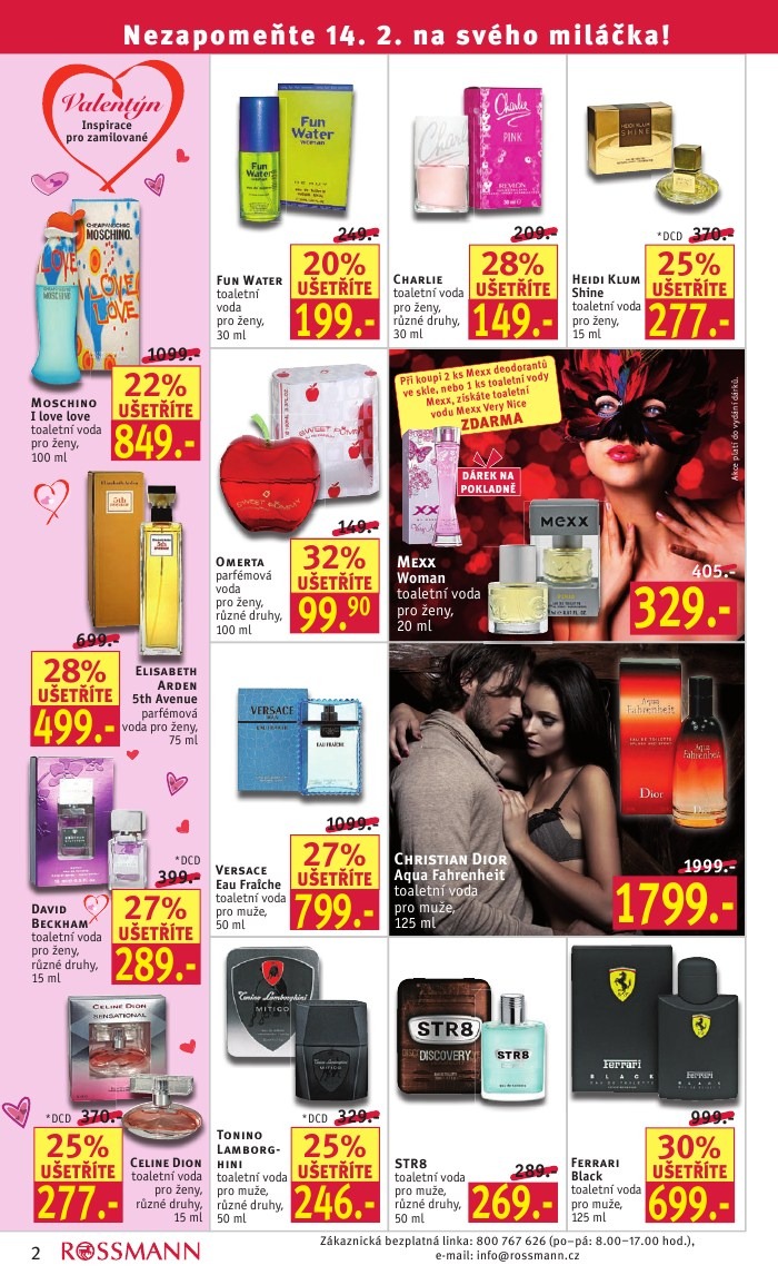 leták Rossmann strana 1 leták Rossmann strana 1