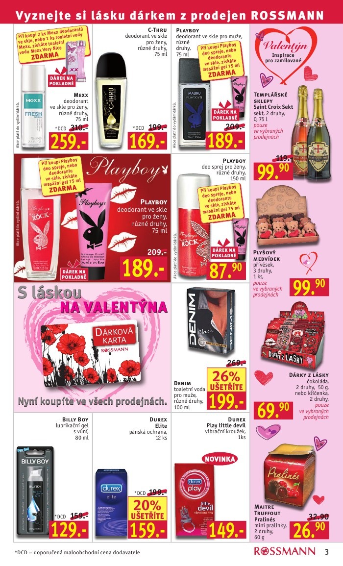 leták Rossmann strana 1 leták Rossmann strana 1