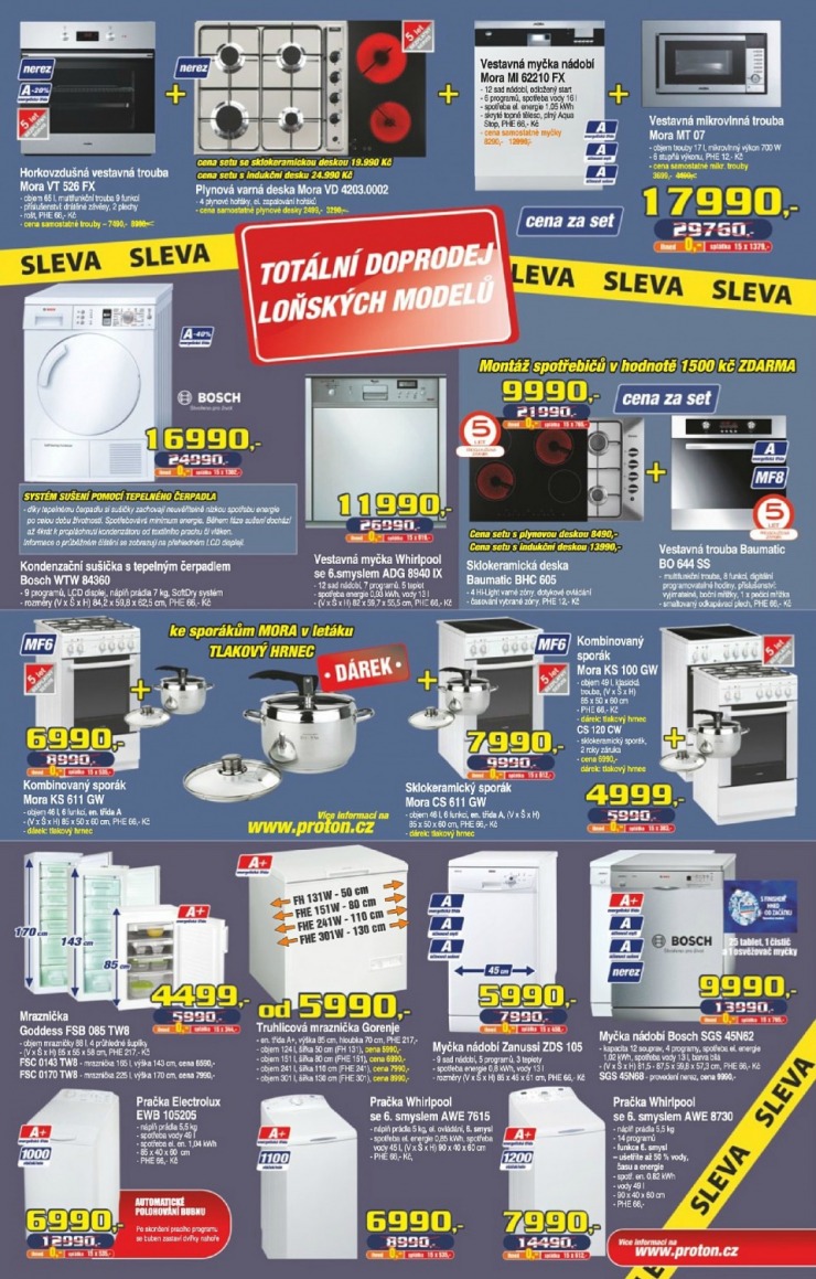 leták Proton strana 1 leták Proton strana 1