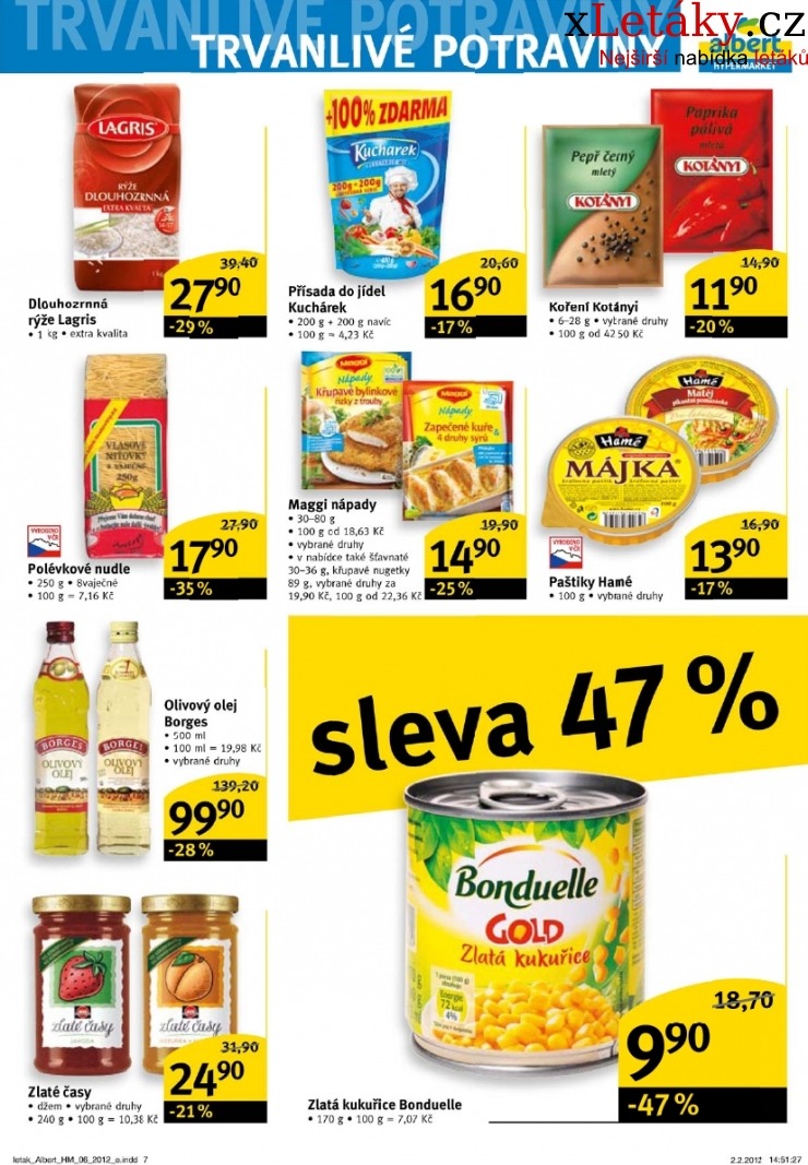 leták Albert Hypermarket leták strana 1 leták Albert Hypermarket leták strana 1