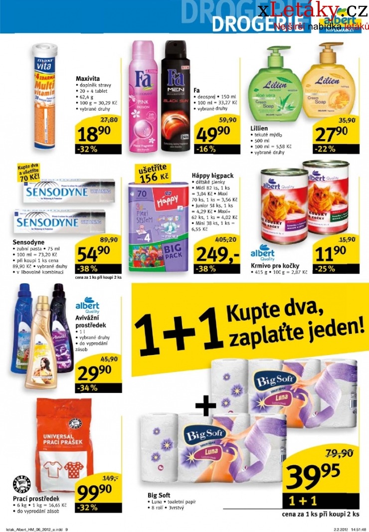 leták Albert Hypermarket leták strana 1 leták Albert Hypermarket leták strana 1
