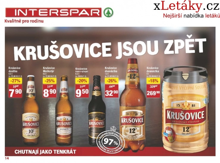 leták Interspar aktuální leták strana 1 leták Interspar aktuální leták strana 1