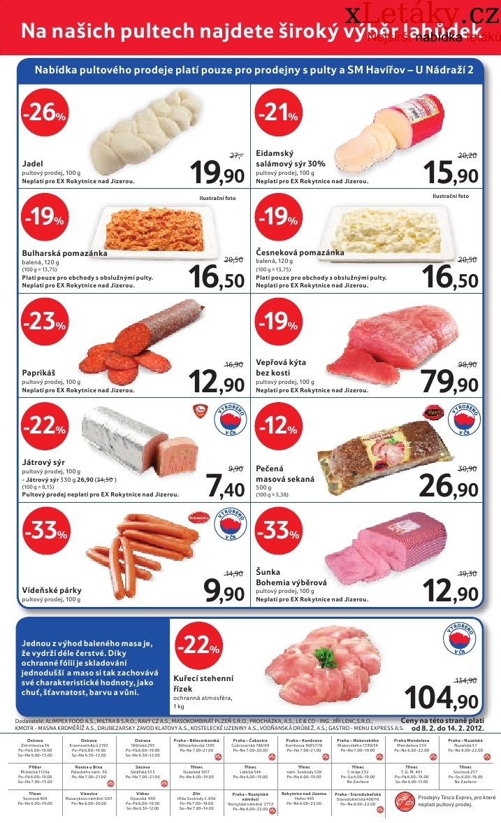 leták Tesco akční leták strana 1 leták Tesco akční leták strana 1