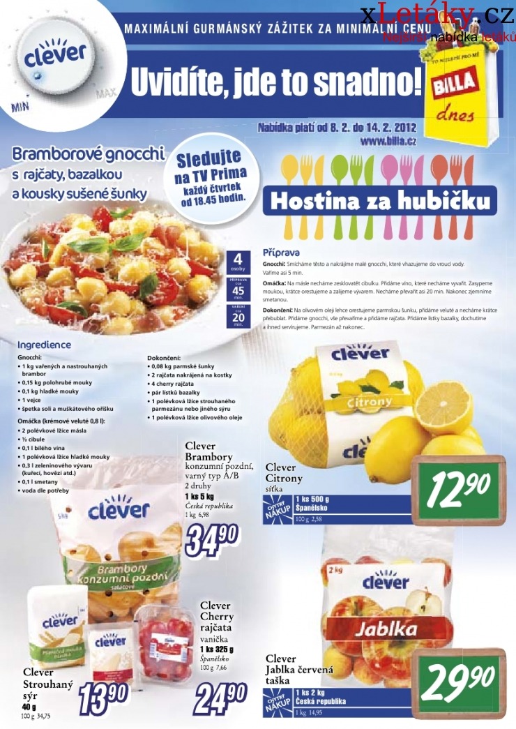 letk Billa letk strana 1