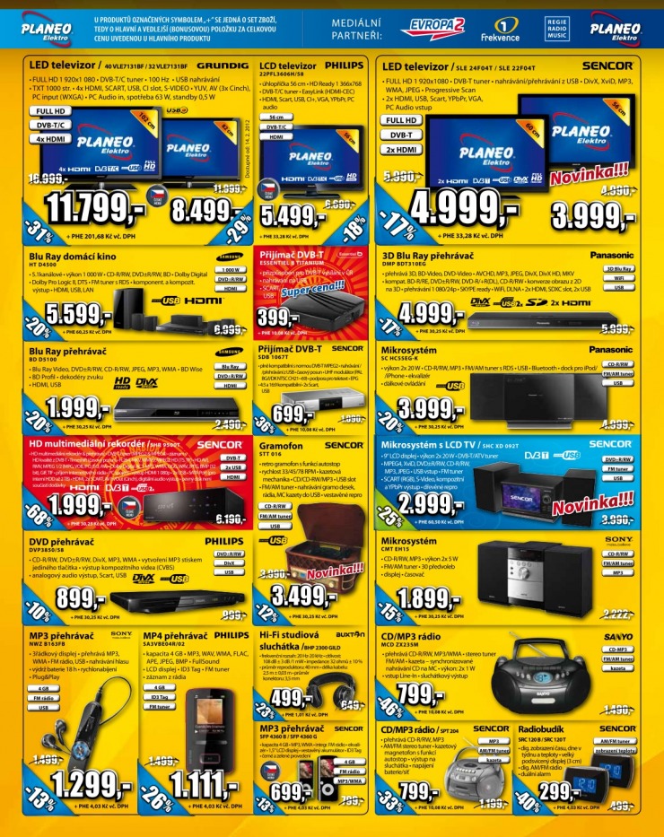leták Planeo Elektro strana 1 leták Planeo Elektro strana 1