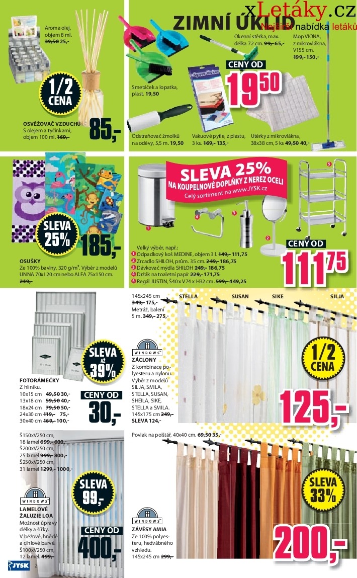 leták Jysk aktuální leták strana 1 leták Jysk aktuální leták strana 1