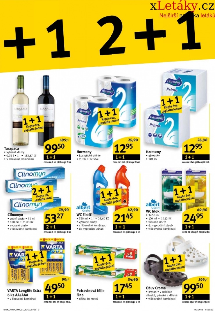 leták Albert Hypermarket leták strana 1 leták Albert Hypermarket leták strana 1